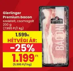 Spar Gierlinger premium bacon ajánlat