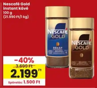 Nescafe gold instant kávé