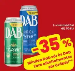 Interspar Dab sör ajánlat