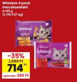 Interspar Whiskas macskaeledel ajánlat