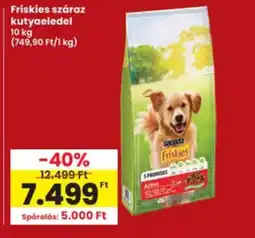 Interspar Friskies száraz kutyaeledel ajánlat
