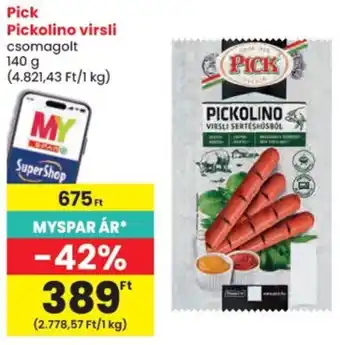Pick pickolino virsli