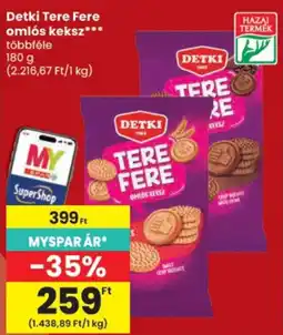 Spar Detki tere fere omlós keksz ajánlat