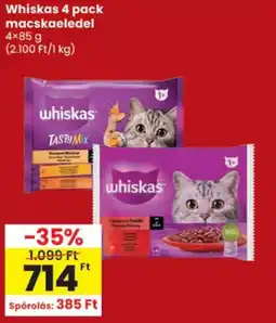Spar Whiskas macskaeledel ajánlat