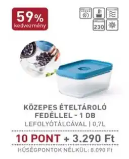Spar Közepes ételtároló fedéllel ajánlat