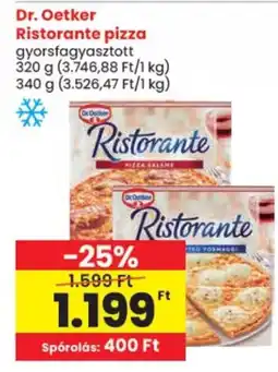 Spar Dr. Oetker ristorante pizza ajánlat