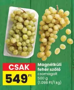 Spar Magnélkúli fehér szőlő ajánlat