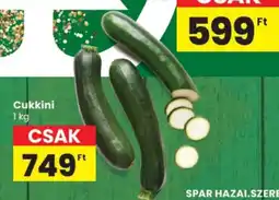 Spar Cukkini ajánlat