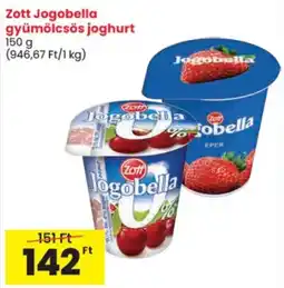 Spar Zott joghurt ajánlat