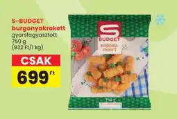 Spar S budget burgonyakrokettt ajánlat