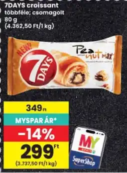 Interspar 7days croissant ajánlat