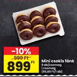Interspar Mini csokis fánk ajánlat