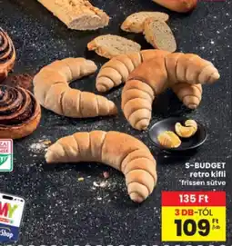 Interspar S-budget retro kifli ajánlat