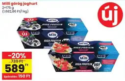 Spar Milli görög joghurt ajánlat