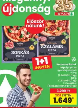 Interspar Kenyeres Birtok napolyi pizza ajánlat