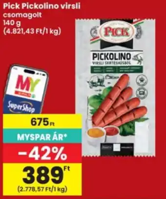 Pick pickolino virsli