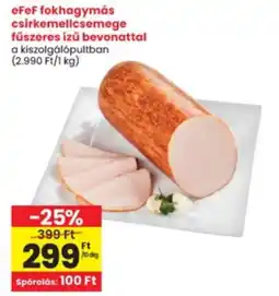 Interspar eFeF csirkemellcsemege ajánlat