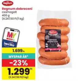 Interspar Regnum debreceni ajánlat