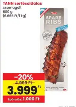 Interspar Tann sertésoldalas ajánlat