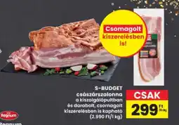 Interspar S-Budget császárszalonna ajánlat