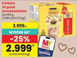 Spar Friskies macskaeledel ajánlat