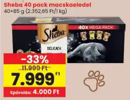 Spar Sheba macskaeledel ajánlat