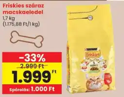 Spar Friskies száraz macskaeledel ajánlat