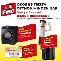 Interspar Fino Samsung mosógép ajánlat