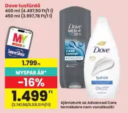 Interspar dove tusfürdő ajánlat