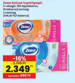 Interspar Zewa toalettpapír ajánlat