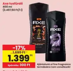 Interspar Axe tusfürdő ajánlat