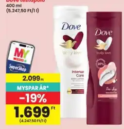 Interspar Dove testápoló ajánlat