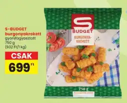 Interspar S budget burgonyakrokettt ajánlat