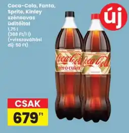 Interspar Coca-Cola szénsavas üdítőital ajánlat