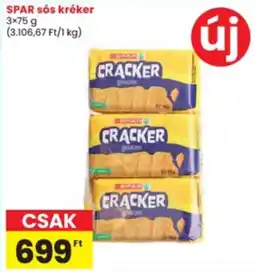 Interspar spar sós kréker ajánlat