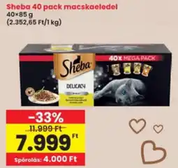 Interspar Sheba macskaeledel ajánlat
