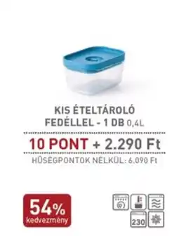 Interspar Kis ételtároló fedéllel ajánlat