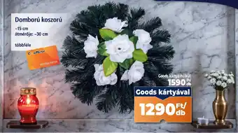 GoodsMarket domború koszorú