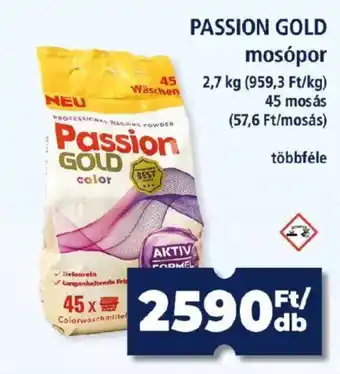 Passion gold mosópor