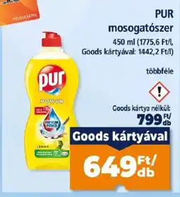 Goods Market pur mosogatószer ajánlat