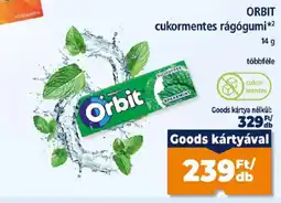 Goods Market orbit cukormentes ragogumi ajánlat