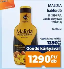 Goods Market Malizia habfürdő ajánlat
