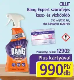 PlusMarket Cillit bang expert szórófejes kosz- és vízkőoldó ajánlat