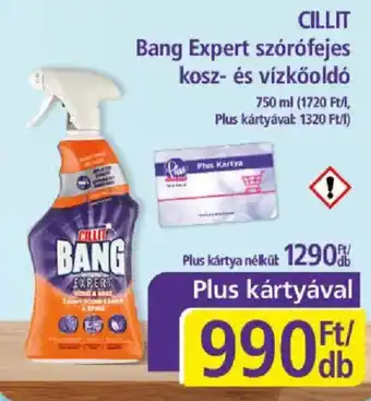 Cillit bang expert szórófejes kosz- és vízkőoldó