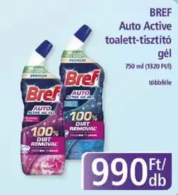 PlusMarket Bref auto active toalett-tisztító gél ajánlat