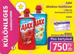 PlusMarket Ajax általános tisztítószer ajánlat