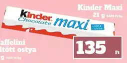 Family Diszkont Kinder chocolate maxi ajánlat