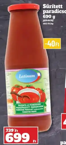 Family Diszkont Latinum sűrített paradicsom ajánlat