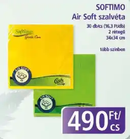 PlusMarket Softimo air soft szalvéta ajánlat
