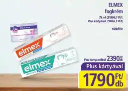 PlusMarket elmex fogkrém ajánlat